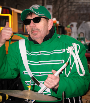 Doug Darwin, Optimists Alumni (Toronto St Pat's Parade, 2019)
Photo by Eric McConachie
Keywords: 2019