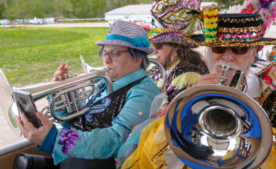 Bob, Heather and Liz, Optimists Alumni (Woodstock, 2019)
Photo by Eric McConachie
Keywords: 2019