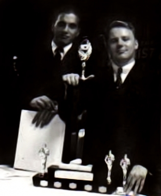 L-R: Emilio Russo and George Wright
photo submitted by Vern Johansson
