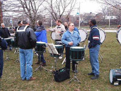Optimists Alumni outside the Legion at Spring Camp (March, 2004)
Keywords: 2004