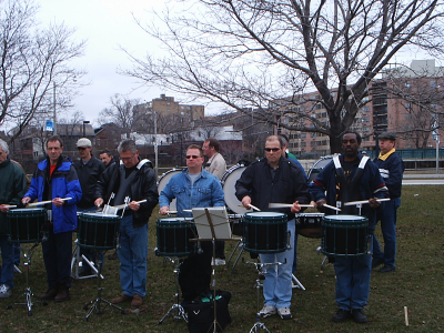 Optimists Alumni outside the Legion at Spring Camp (March, 2004)
Keywords: 2004