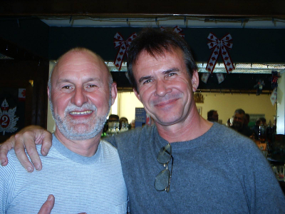L-R: Ray Roussel with Terry Warburton (March 2004)
Keywords: 2004