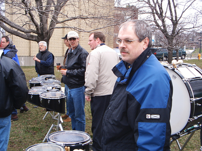 Optimists Alumni outside the Legion at Spring Camp (March, 2004)
Keywords: 2004