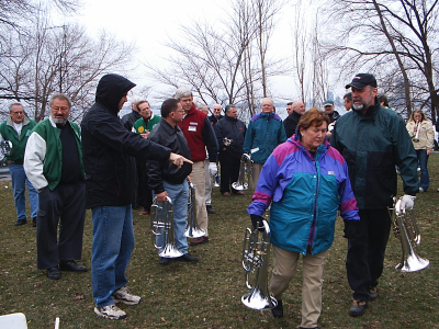 Optimists Alumni outside the Legion at Spring Camp (March, 2004)
Keywords: 2004