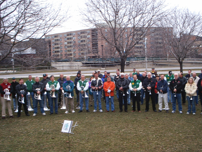 Optimists Alumni outside the Legion at Spring Camp (March, 2004)
Keywords: 2004