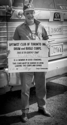 Don Daber with his Big Membership Card
Keywords: 1960