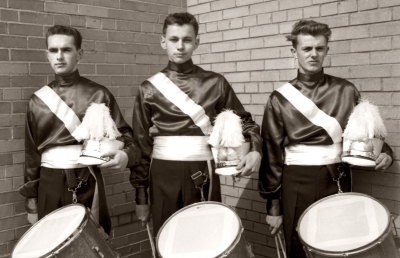 Orest Burak, Colin Hedworth and Dave Bignell, Toronto Optimists (1961)
Photo by Don Daber
Keywords: 1961