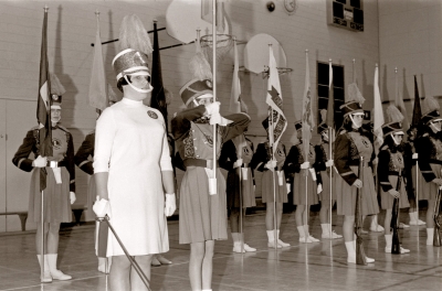 Sarnia Lionettes (Guard Show, St Mikes, 1968)
Photo by Don Daber

