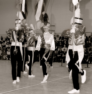 Toronto Optimists (Guard Show, St Mikes, 1968)
Photo by Don Daber
