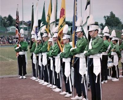 Optimists colour Guard - is that Bill Kane on the right? (1968)
submitted by George Tamaki
Keywords: 1968