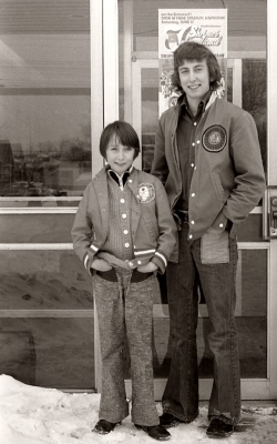 Mark and Larry Blandford (1972)
Photo by Don Daber
