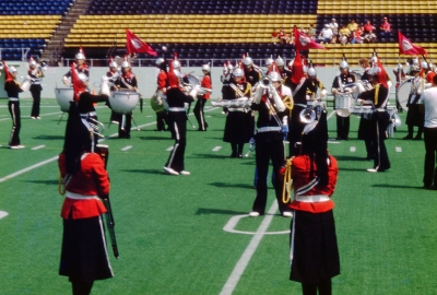 1st Canadian Regiment (Ivor Wynne Stadium, 1980)
Photo by Eric McConachie
