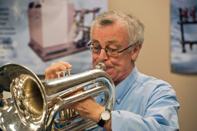 Brian Collingdon (Kitchener rehearsal, 2012)
Photo by David Johns
Keywords: 2012