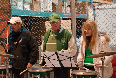 Doug Darwin, Lorne Ferrazzutti and Cindy Tracey at rehearsal (Kitchener, 2012)
Photo by Eric McConachie
Keywords: 2012