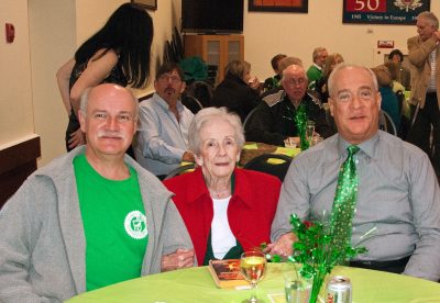 Rick and Mike Lang with their mom? (Wearing of the Green, 2012)
Photo by Eric McConachie
Keywords: 2012