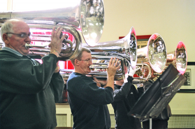 Rehearsing at the Legion (2007)
Photo by Dave Johns
Keywords: 2007