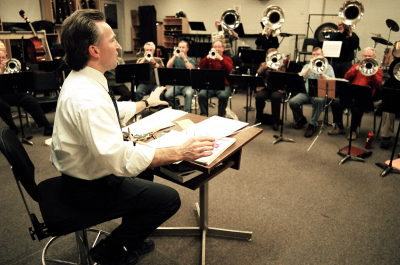 Rehearsing at St Mikes with Jamie (2007)
Photo by Dave Johns
Keywords: 2007