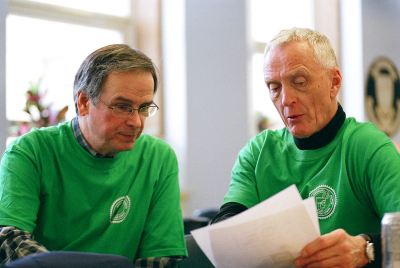 Dave Johns (L) and Len Perrin (2007)
Photo by Dave Johns
Keywords: 2007