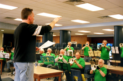Rehearsing at St Mike's (2007)
Photo by Dave Johns
Keywords: 2007