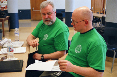 Brian Hogan (L) and Dave Burgess, our DMs (2007)
Photo by Dave Johns
Keywords: 2007