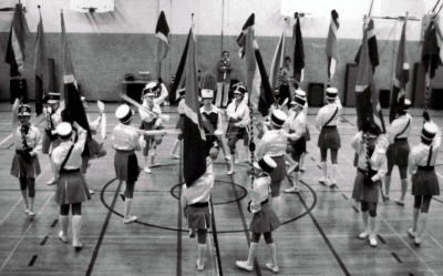 Cadet Lancers guard (1977)
Photo by Doug Smith
Keywords: 1977
