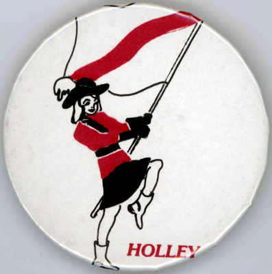 Holley Hawks button
Submitted by Doug Smith
Keywords: button