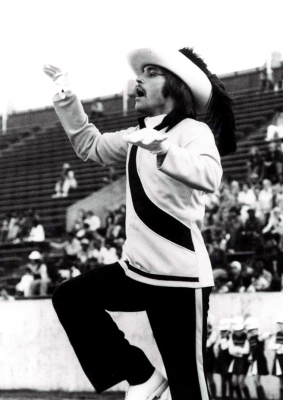 Mark Firth, Oakland Drum Major (1977)
Photo by Doug Smith
Keywords: 1977