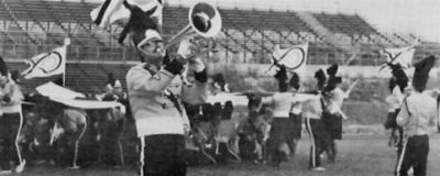 Parachute, Phil McArthur in front (1977)
 from the 1977 Yearbook
Keywords: 1977