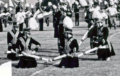 Mike Seguin, soloist, Windsor Guardsmen (1977)
Photo by Doug Smith
Keywords: 1977