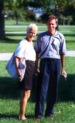 Vic Kruklis and his wife (1998)
Photo by Frans Rood
Keywords: 1998