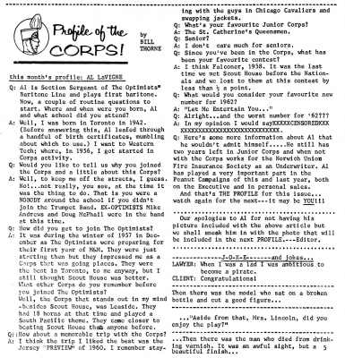 Bill Thorne interviews Al Lavigne
From Green Capsule Comments
