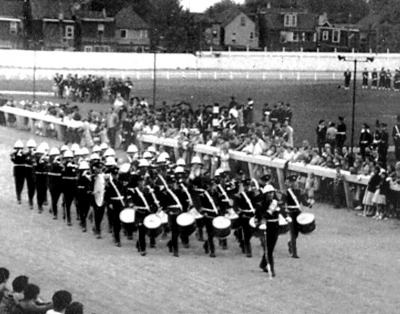 Army Service Corps (?) at Dufferin Race Track (1955)
Photo submitted by Phil Hennings
Keywords: 1955
