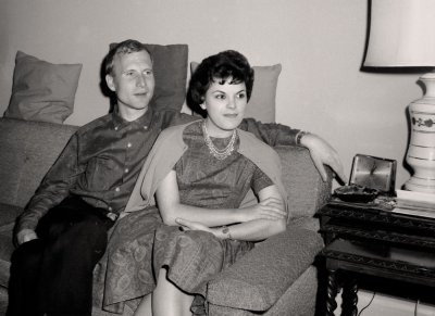 Barry and Pat Bell (about 1961)
Photo by Don Daber
Keywords: 1961
