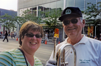 Bogo Avsec and his Daughter, Michelle (MuchMusic 2006)
Photo supplied by Bogo
Keywords: 2006