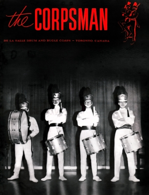 In Memory of Rick Scanlan:  L-R: Vic Voytek, Rick Scanlan, Ed Jacko and Paul Mosley (Del's Championship Drum Quartet, about 1965)
Submitted by Paul Mosley
Keywords: 1965