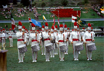 De La Salle's drumline (Allegheny County Fair, Pittsburgh, 1965)
Keywords: 1965