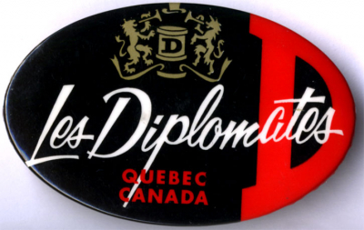Les Diplomates button
Submitted by John Shearer
Keywords: button