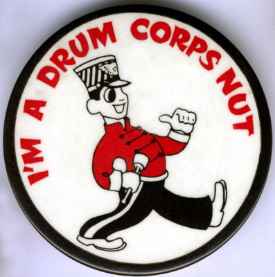 Drum Corps Nut Button
Submitted by John Shearer
Keywords: button