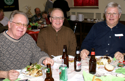 George Wright, Glen Ingram & Peter Burton (Jan. 2008)
Photo by Tom Mellors
Keywords: 2008