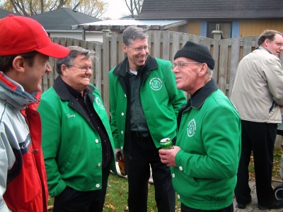 Jason Filipchuk, Terry Sweeney, Mike Thys, Al Miller, Ric Brown
Photo by Frank Rood
