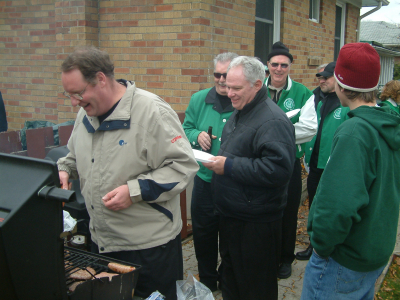 BBQ at Ric Brown's
Photo by Frank Rood
