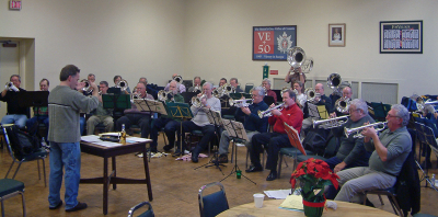  Optimists Alumni rehearsing (Christmas Party, 2005)
Photo by Frank Rood
Keywords: 2005