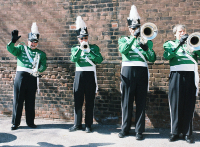 Warming up for the St Patrick's Day Parade (2008)
Photo by Eric McConachie
Keywords: 2008
