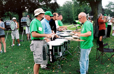 Performing at the Reunion (2008)
Photo by Eric McConachie
Keywords: 2008