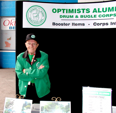 Clare Reid at our Promo Booth (Waterloo, 2007)
Photo by Hans Boehnke
Keywords: 2007
