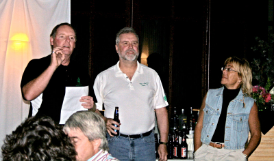 Ric Brown, Brian Hogan and Carol Munro (Rochester 2007)
Photo by Pat Buttigieg
Keywords: 2007