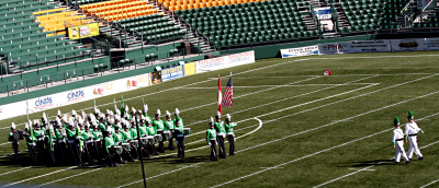 Optimists Alumni entering the field (Rochester, 2007)
Photo by Doug Buttigieg
Keywords: 2007