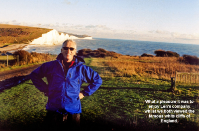 Len Perrin in England
Submitted by Ivor Bramley
