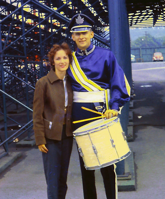 Carol and Norm Kennedy (about 1963)
Keywords: 1963