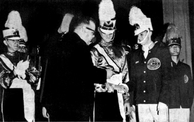 Doug MacKenzie, ?, Bill Ryder, Ross Cation, Gord Roberts, ?  (From 1963 Off the Line magazine)
Keywords: 1963